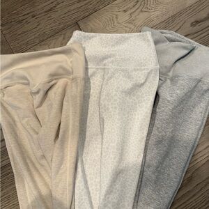 3 Pairs ALO Yoga Alosoft High-Waisted Butter Soft Leggings
